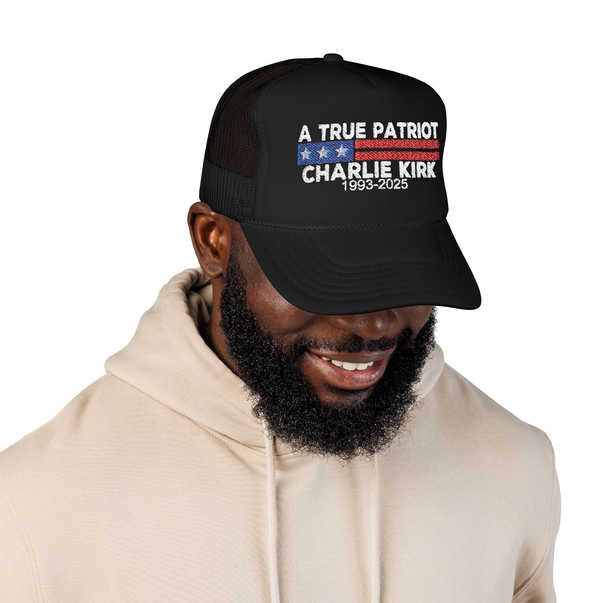 True Patriot Charlie Kirk Embroidered Hat