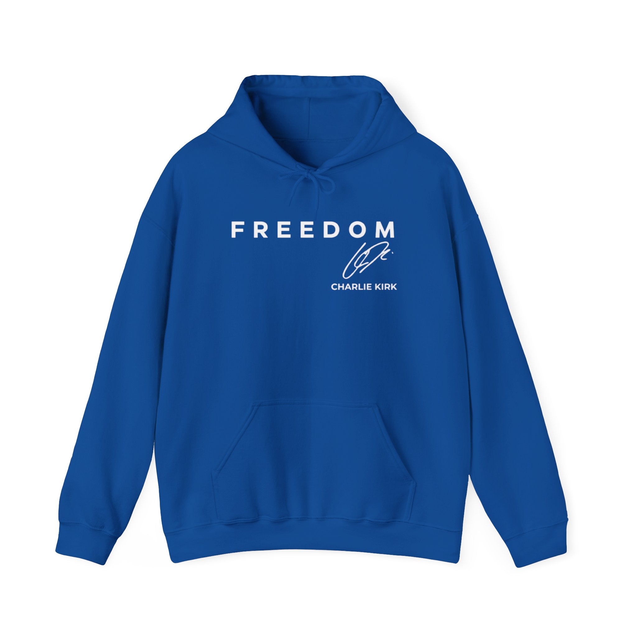 FREEDOM Charlie Kirk Hoodie (Signature)