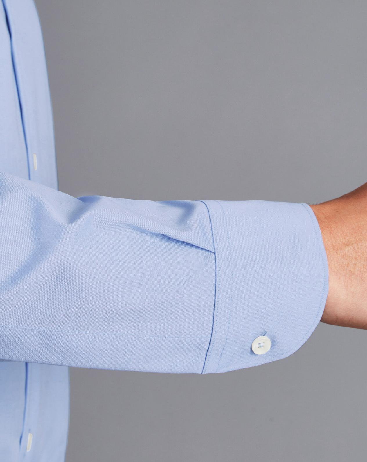 Button-Down Collar Non-Iron Shirt - Sky Blue