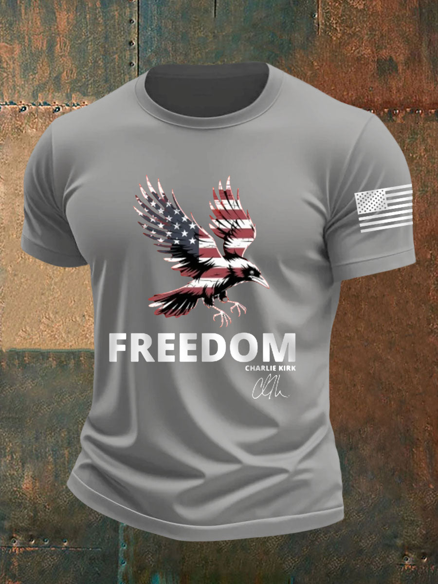 Men's Freedom Charlie Kirk Tee